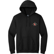 Black Hoodie WO/Zipper Day Trading Rock Star Embroidery