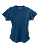 STYLE 571 - LADIES WICKING V-NECK JERSEY 