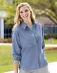 Port & Company® - Ladies Long Sleeve Value Denim Shirt. LSP10 