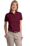 Hanes® ComfortSoft® - Ladies 7-Ounce Pique Knit Sport Shirt. 035X 