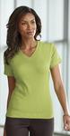 Port Authority® - Ladies Modern Stretch Cotton V-Neck Shirt. L516V 