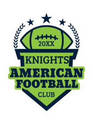 American Football logo 17
