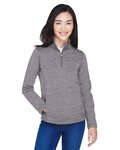 Women's Newbury Mélange Fleece Quarter-Zip Pullover