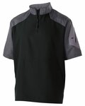 Unisex Raider Short Sleeve Quarter-Zip Pullover