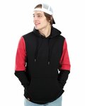Youth All-American Team Fleece Colorblocked Hooded Sweatshirt