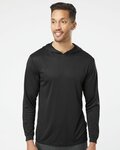 Unisex Bahama Performance Hooded Long Sleeve T-Shirt