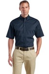 CornerStone® - Short Sleeve SuperPro Twill Shirt. SP18 