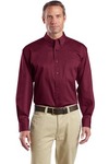 CornerStone® - Long Sleeve SuperPro Twill Shirt. SP17 