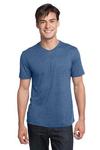 District® - Young Mens Textured Notch Crew Tee. DT172 